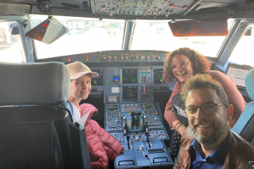 Vueling réalise le voeu de Matilde