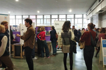 La kermesse de l'immobilier solidaire a eu lieu le 7 novembre à Paris. Crédit : Carenews