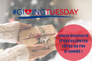 Giving Tuesday vous souhaite d'excellentes fêtes de fin d'année !