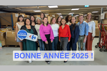 La Fondation Carrefour vous souhaite une belle année 2025