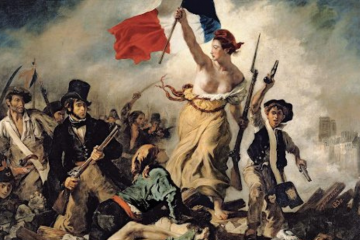 Le tableau « La Liberté guidant le peuple » a inspiré le nom du fonds, Eugène Delacroix, qui permettrait à des acteurs de l'ESS d'investir pour racheter et relancer le titre Marianne sous forme de Scic. Crédit : DR. 