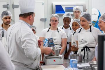 Photo Atelier culinaire avec le réseau E2C