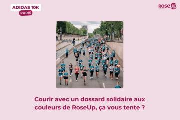 Courrir le adidas 10k Paris avec RoseUp