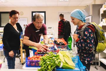 Épicerie solidaire du réseau Andès