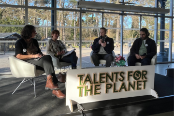 Une table ronde organisée dans le cadre du Salon Talents for the planet, le 19 mars, était consacrée à l'impact de l'IA sur le travail et l'emploi. Crédit : Carenews. 