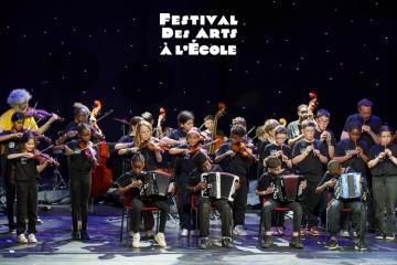 Orchestre à l'école au Festival des Arts à l'école