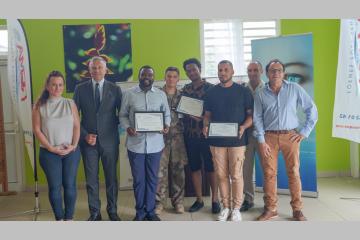 La Fondation CMA CGM soutient les jeunes du Service Militaire Adapté : les premiers lauréats martiniquais dévoilés 