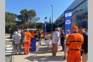 L’opération itinérante #StopMégots accompagne les vacanciers sur la route des vacances