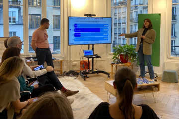 La Fondation CGénial a mis en place une organisation de type holacratique il y a sept ans, notamment pour favoriser le partage des responsabilités et le bien-être au travail. Crédit : Fondation CGénial.