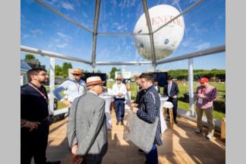 Le Ballon Generali de Paris : une campagne de sensibilisation réussie sur les risques climat et santé. Crédit : Generali