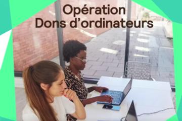 Visuel illustration de l'actualité Opération de don d'ordinateurs