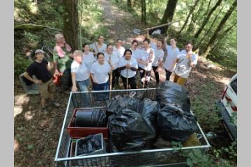 World Cleanup Day Fondation SOMFY et Apollon 74
