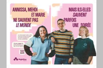 Nightline : une étude pour mettre en avant l’impact positif du bénévolat chez les étudiants