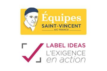 Label IDEAS pour La Fédération Française des Équipes Saint-Vincent