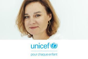 Ann Avril, directrice Générale d'UNICEF France