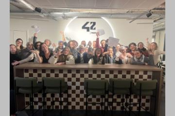 Photo de groupe - promotion 2025 Fondation Free 