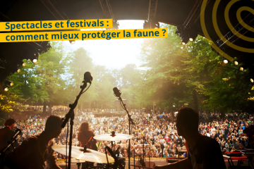 Spectacles & Festivals en plein air et biodiversité : comment accorder nos violons pour mieux protéger la faune ? Crédit : Ipama