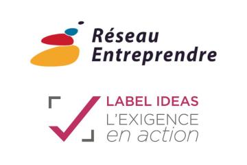 La Fédération Réseau Entreprendre obtient pour la 2ème fois le Label IDEAS