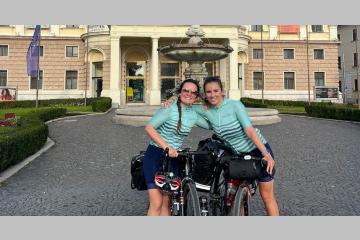 Un tour d’Europe à vélo pour dévoiler les initiatives durables qui font bouger le continent. Crédit : IÉSEG