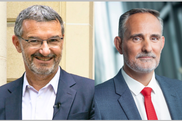 portrait de Pierre Macé et Sylvain Vial 