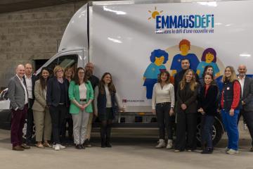Emmaüs Défi : 5 ans de soutien de la Fondation FM Logistic