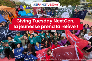 Trois jeunes de la Fondation Université Paris Nanterre racontent pourquoi ils s’engagent avec le Giving Tuesday NextGen