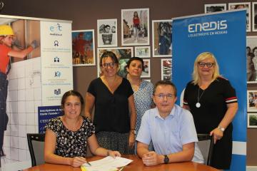 L’E2C Marseille et Enedis s'engagent pour l'insertion des jeunes