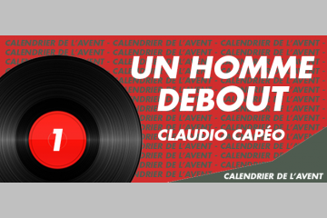 [AVENT] #1 Pensez aux SDF avec Claudio Capéo, Un homme debout