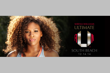 Serena Williams court pour sa fondation