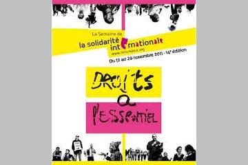 [ASSOCIATIONS] Semaine de la Solidarité Internationale, coup de projecteur actif