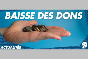Les dons aux associations et fondations ont baissé de 4,2 % en 2018