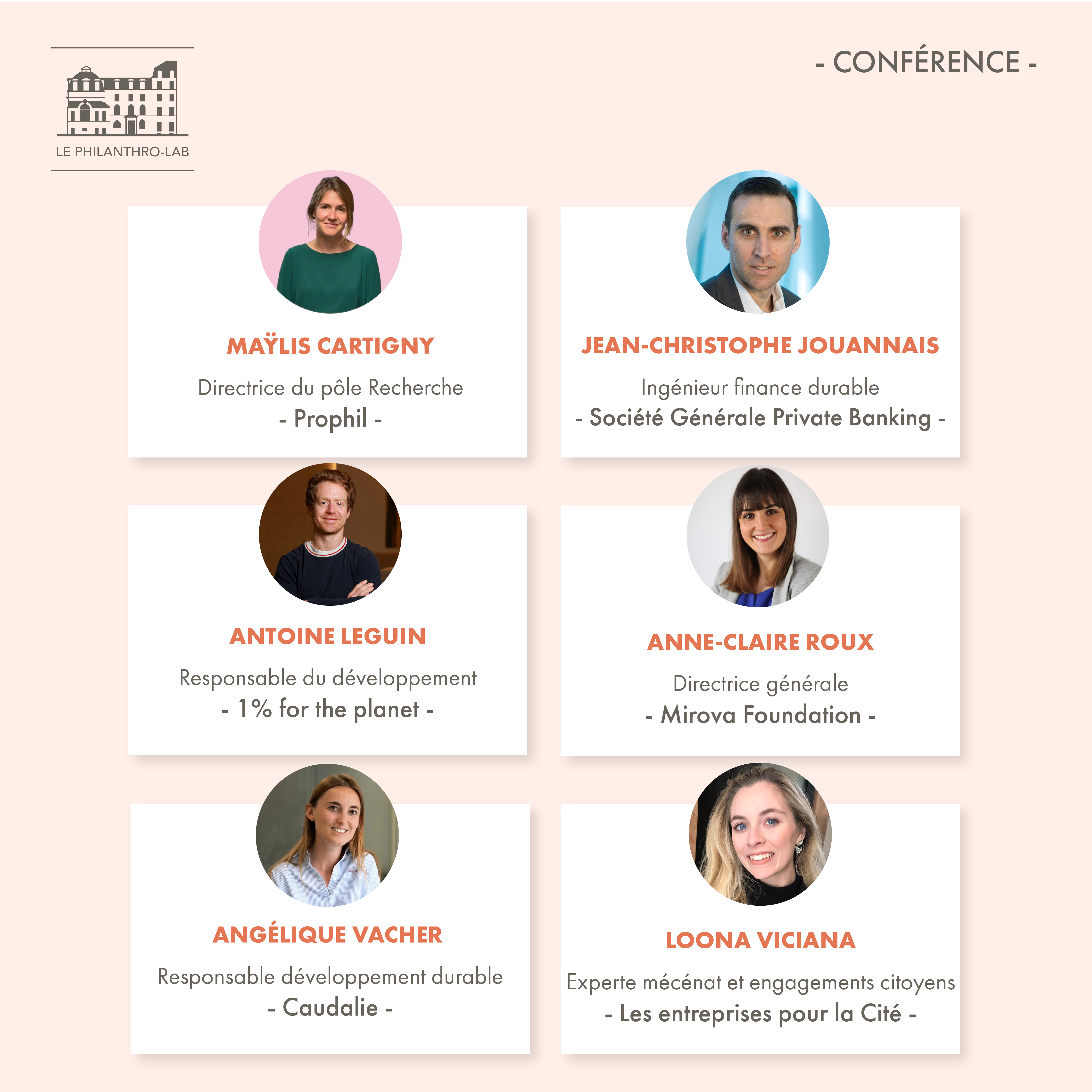 Conférence intervenants