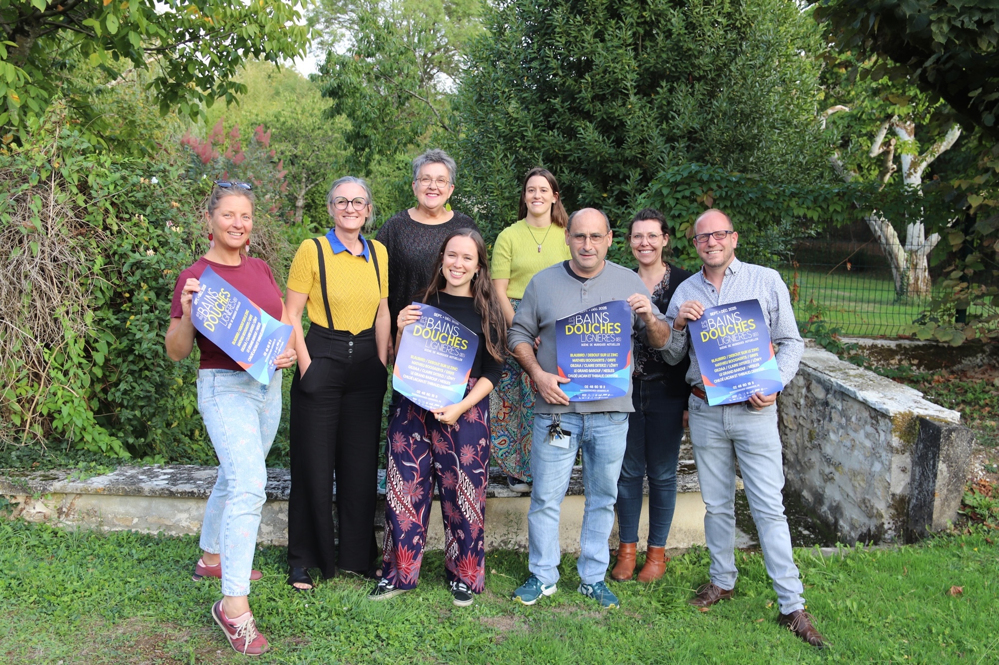 Equipe bains douches