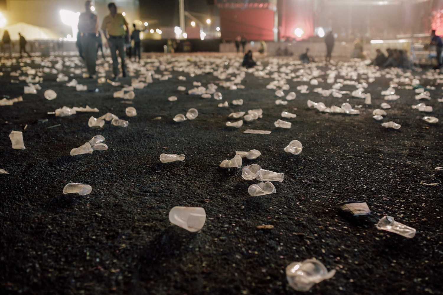 gobelets en plastique