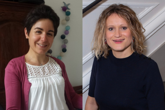 Anne-Lyse Chabert et Gabrielle Halpern, toutes deux philosophes, ont co-écrit l'ouvrage « Nos paroles empêchées », qui vient de paraître aux éditions de l'Aube. Crédit : DR.