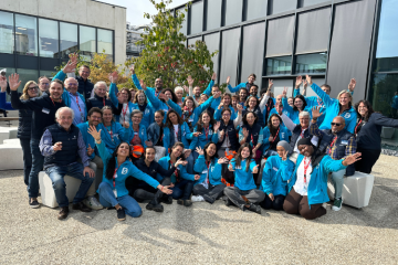 équipe de dons solidaires