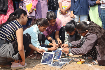Rural ASPIRA India. Crédit : Vigyan Ashram